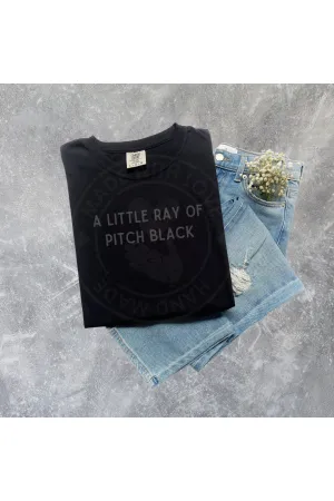 Ray of Pitch Black Comfort Colors T-Shirt