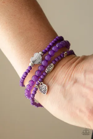 Really Romantic - Purple - Paparazzi Accessories