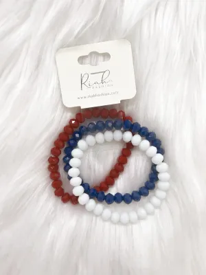 Red, White & Blue Bracelet