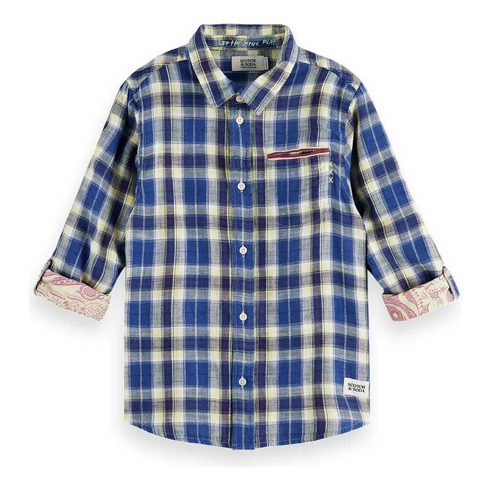 Regular-Fit Checked Shirt