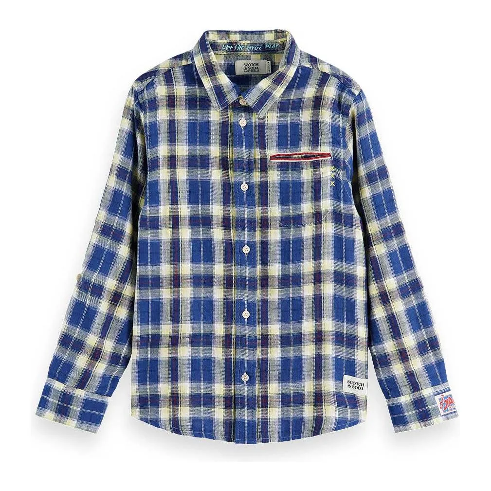 Regular-Fit Checked Shirt