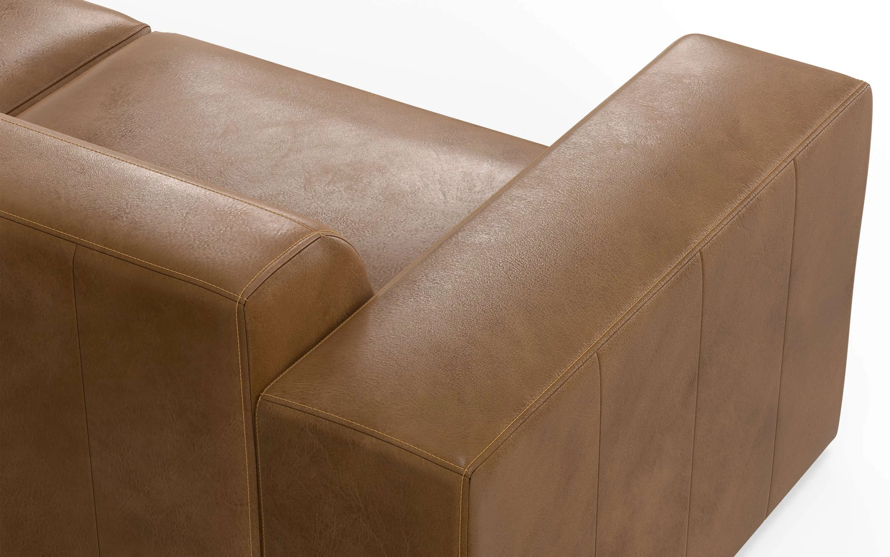 Rex 3 Seater Sofa in Genuine Leather