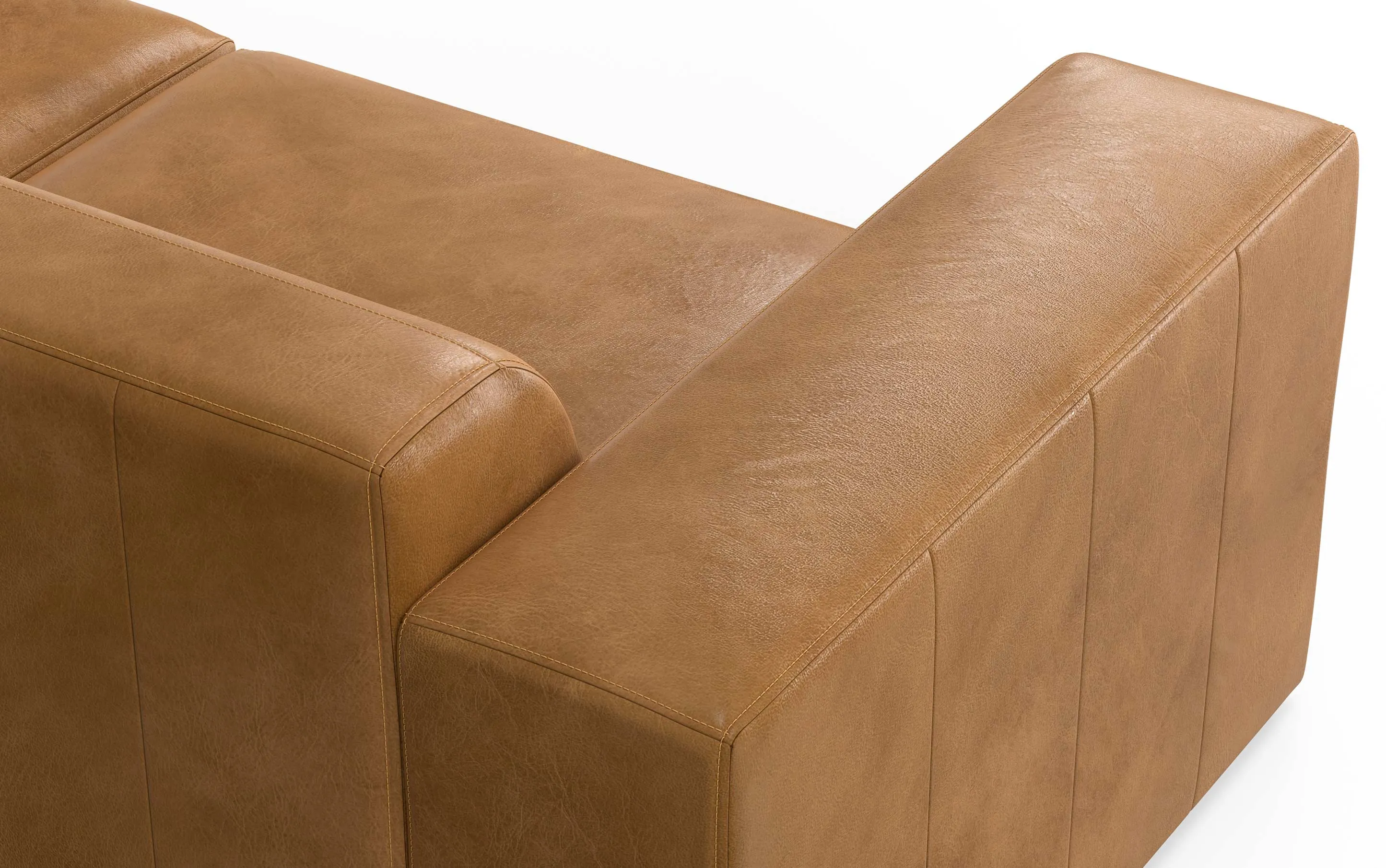 Rex 3 Seater Sofa in Genuine Leather