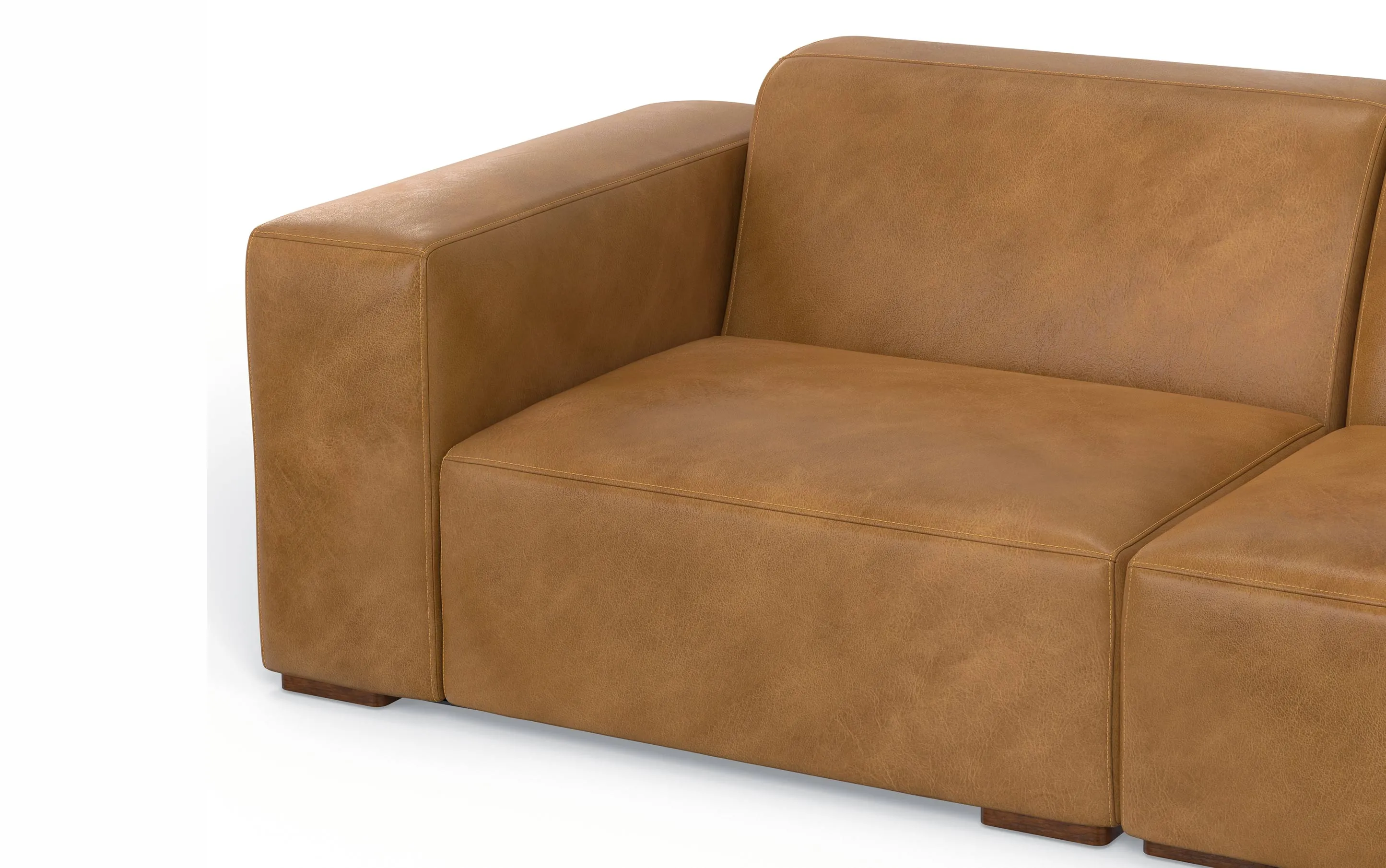 Rex 3 Seater Sofa in Genuine Leather