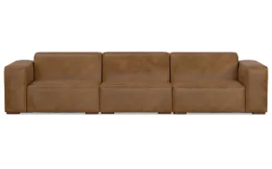 Rex 3 Seater Sofa in Genuine Leather