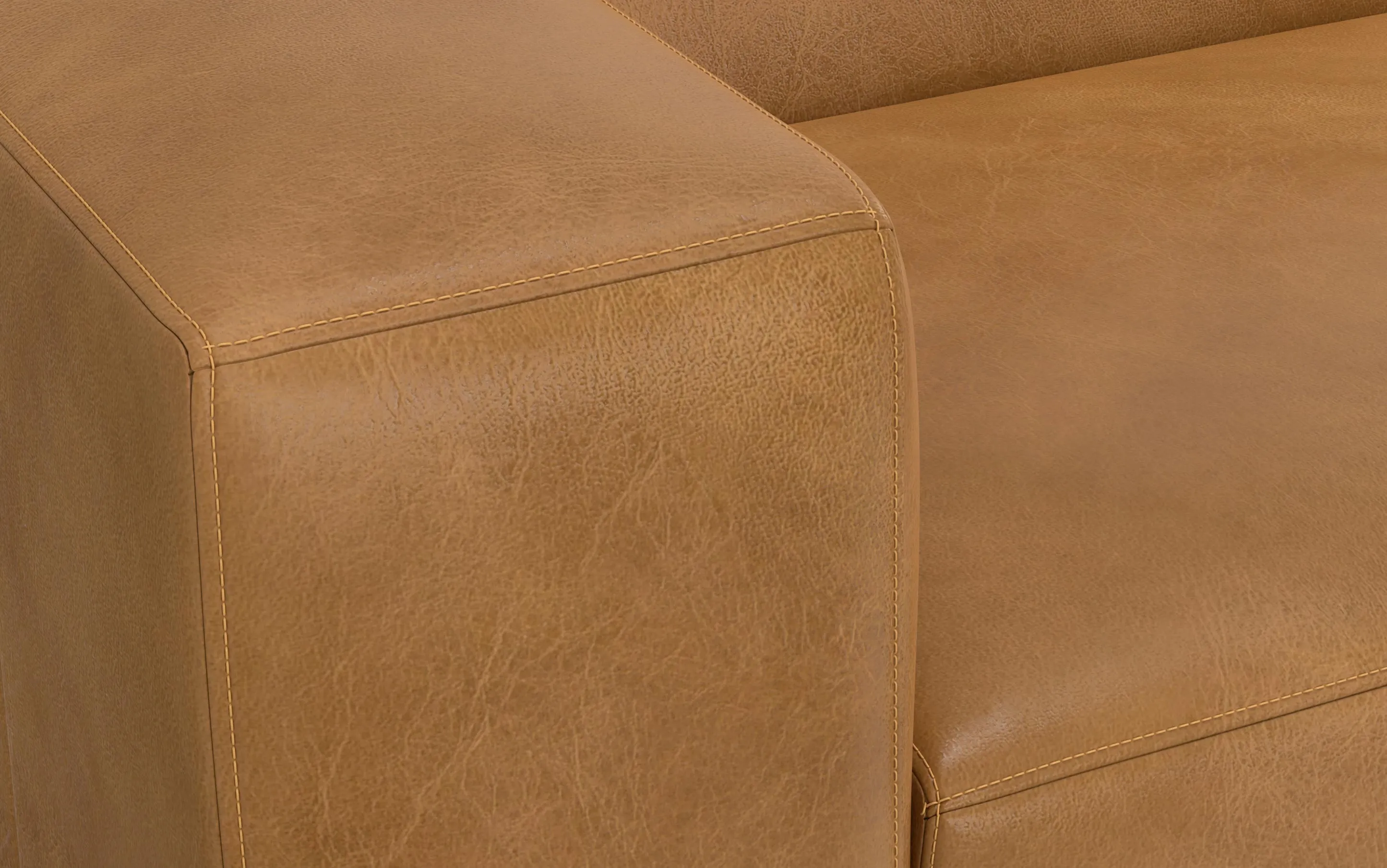 Rex 3 Seater Sofa in Genuine Leather