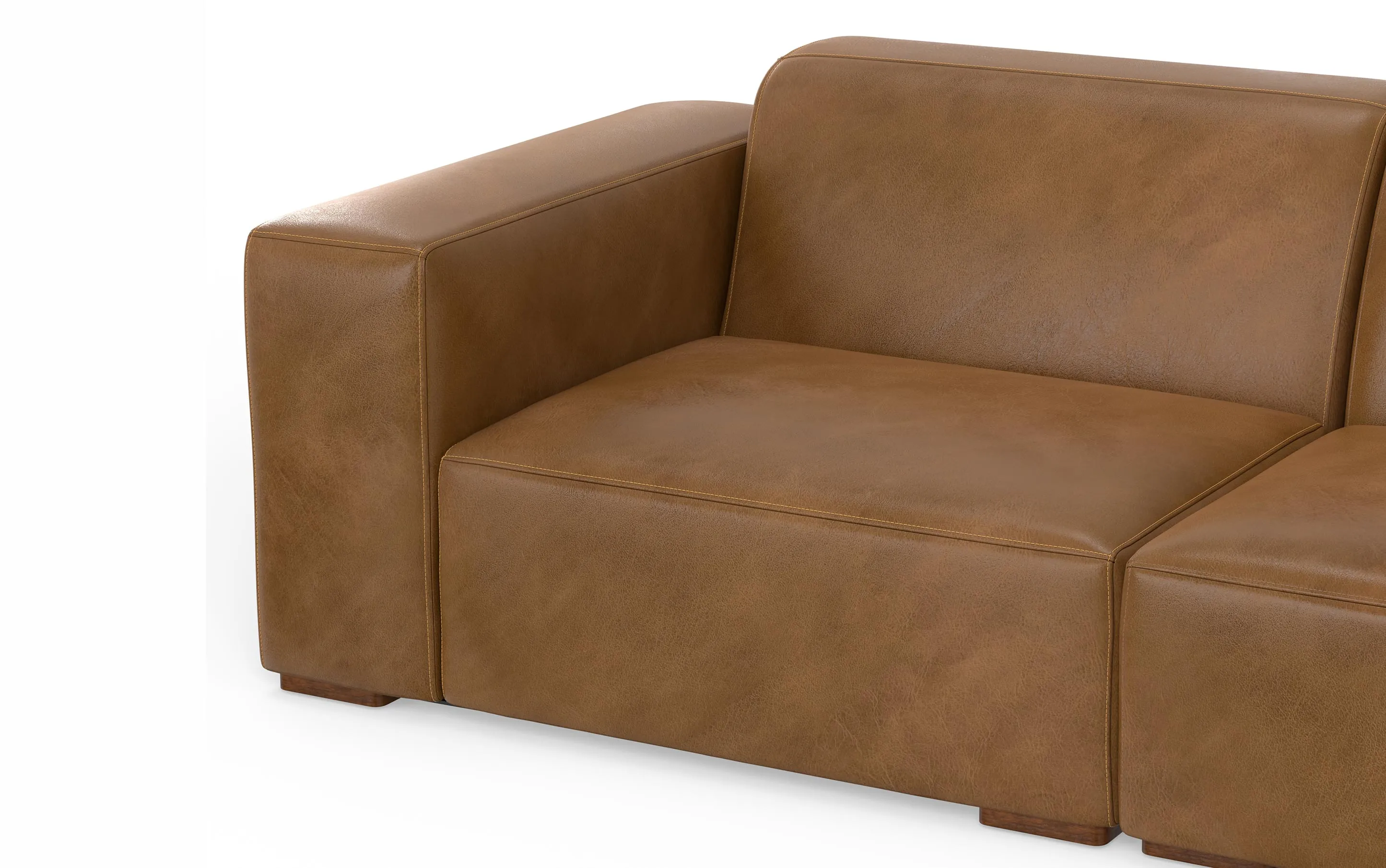 Rex 3 Seater Sofa in Genuine Leather