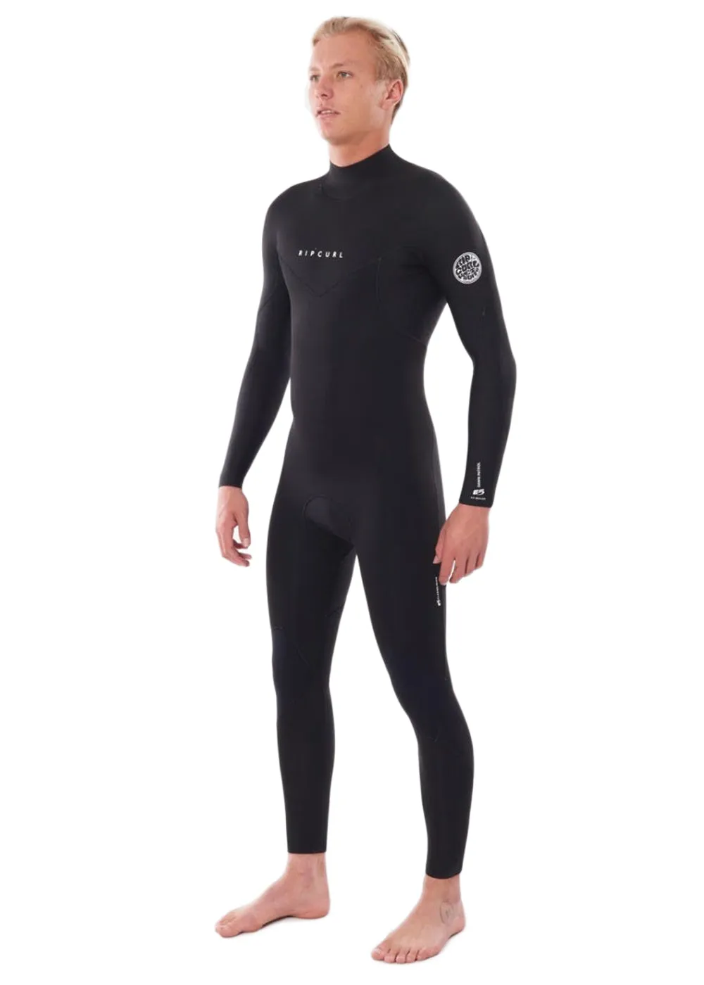 Rip Curl Mens Dawn Patrol 3/2mm Back Zip Steamer Wetsuit