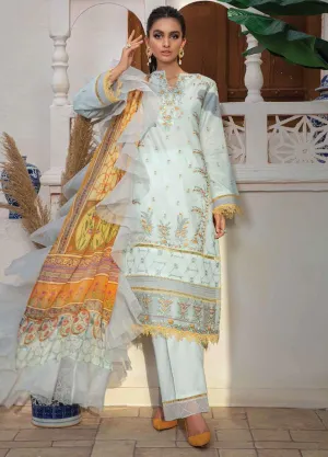 Roheenaz by Mushq Lawn Collection 2022 – RNZ-07-A Summer Rays