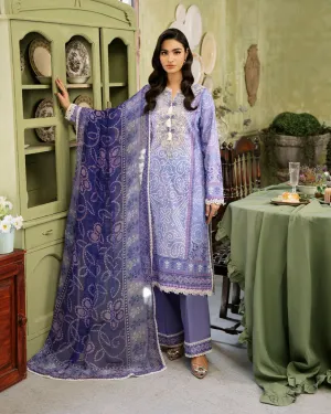 ROHEENAZ FLORA PRINTED LAWN | CELESTIA