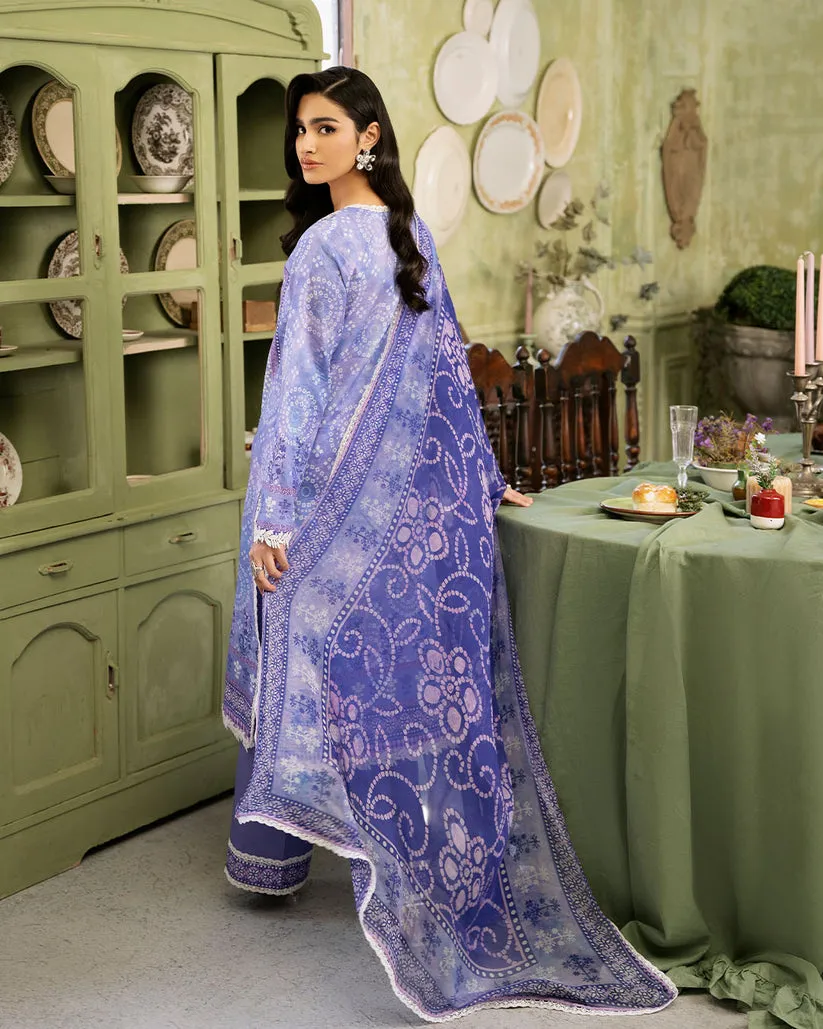 ROHEENAZ FLORA PRINTED LAWN | CELESTIA
