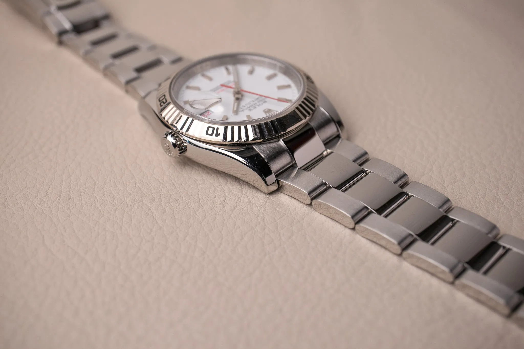 Rolex Datejust Turn-O-Graph 116264 White