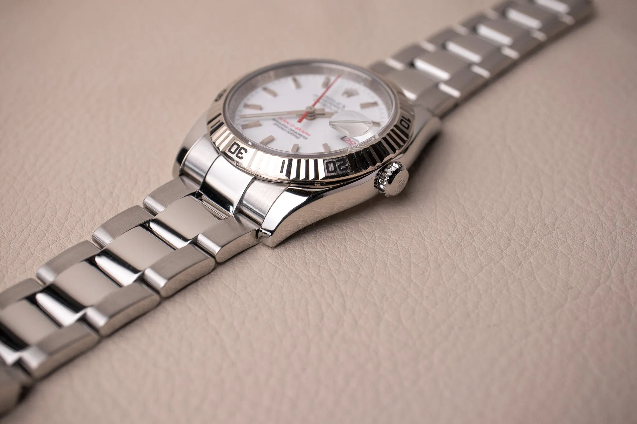 Rolex Datejust Turn-O-Graph 116264 White