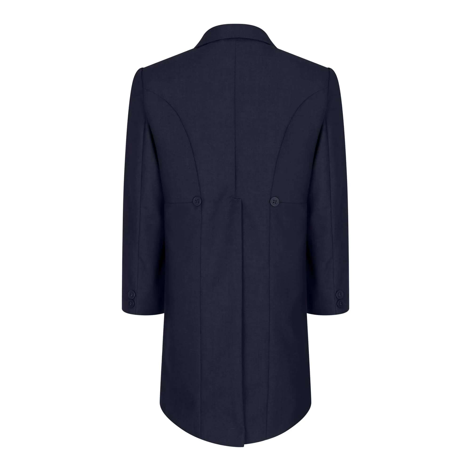 Ronnie - Navy 5 Piece Tail Coat Suit