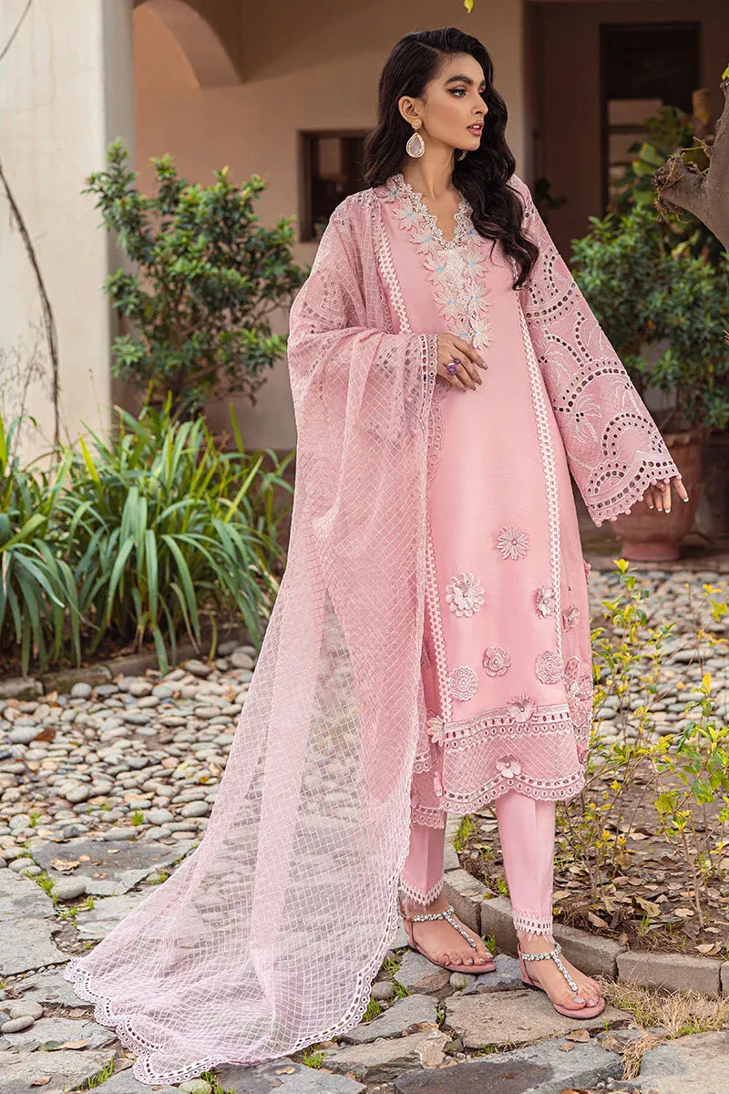 ROSE MCP-03 | Mushq Summer Bloom Casual Pret ‘22 | Unstitched Embroidered Cotton Net Suits