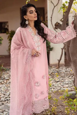 ROSE MCP-03 | Mushq Summer Bloom Casual Pret ‘22 | Unstitched Embroidered Cotton Net Suits