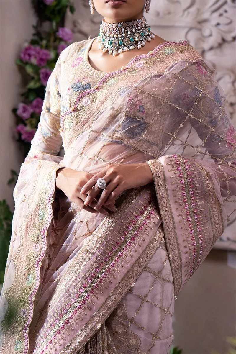ROSE QUARTZ | Mahgul The Empress's Dream Wedding Collection 2021 | Unstitched Embroidered Net Suits