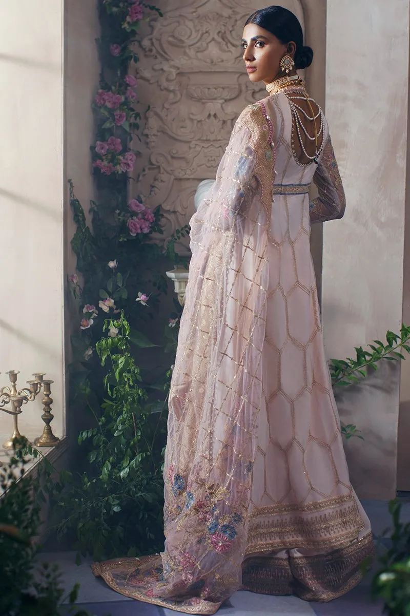 ROSE QUARTZ | Mahgul The Empress's Dream Wedding Collection 2021 | Unstitched Embroidered Net Suits