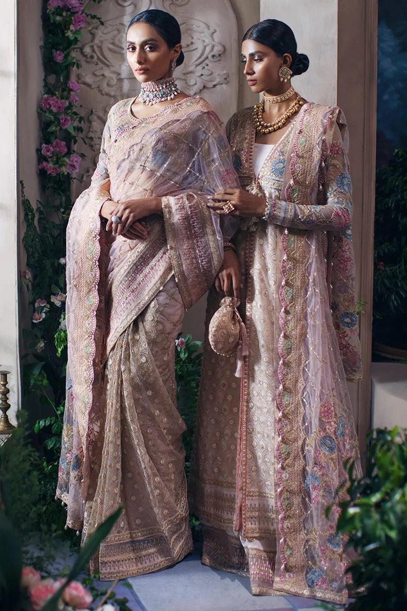 ROSE QUARTZ | Mahgul The Empress's Dream Wedding Collection 2021 | Unstitched Embroidered Net Suits