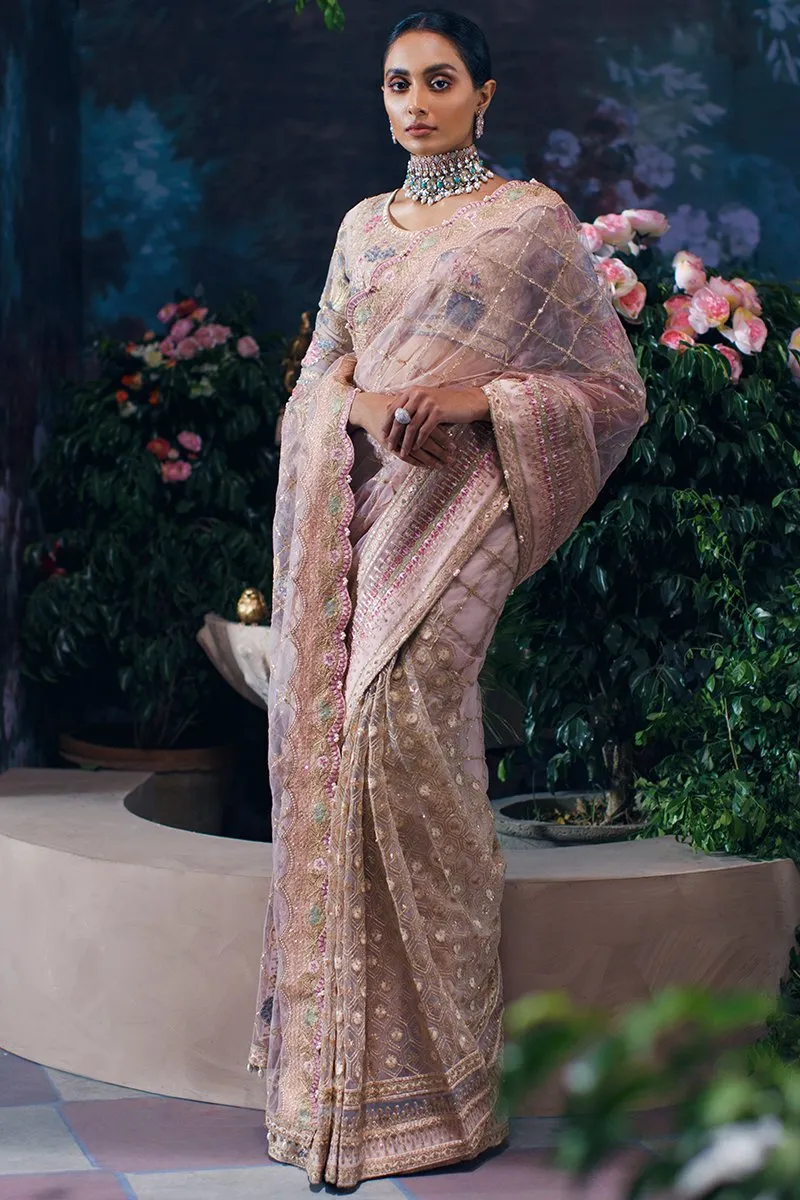 ROSE QUARTZ | Mahgul The Empress's Dream Wedding Collection 2021 | Unstitched Embroidered Net Suits