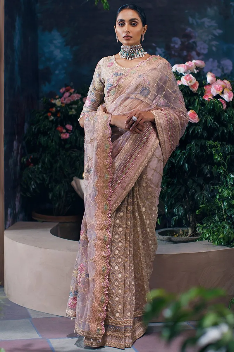 ROSE QUARTZ | Mahgul The Empress's Dream Wedding Collection 2021 | Unstitched Embroidered Net Suits