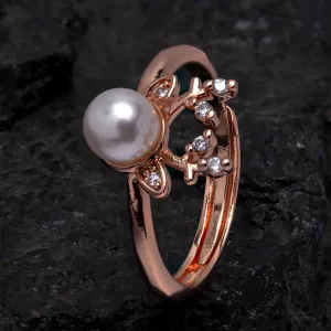Rosegold Reindeer Ring