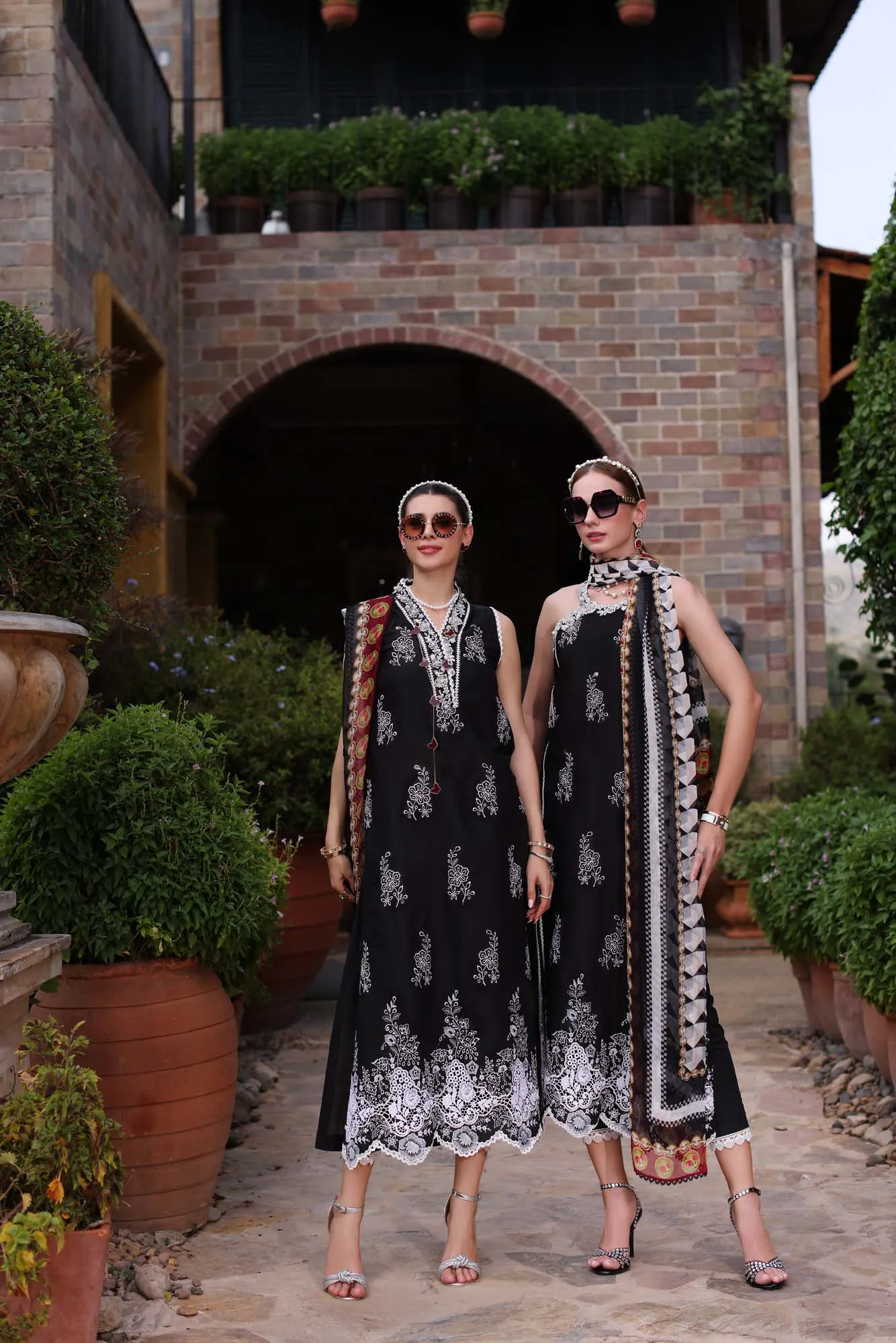 Saadia Asad Noor Eid Luxe Printkari Lawn – D6