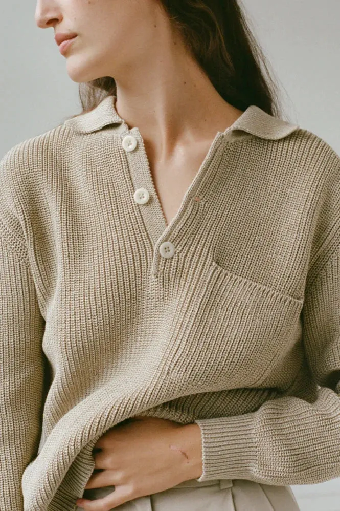 Saatchi Sweater, Greige