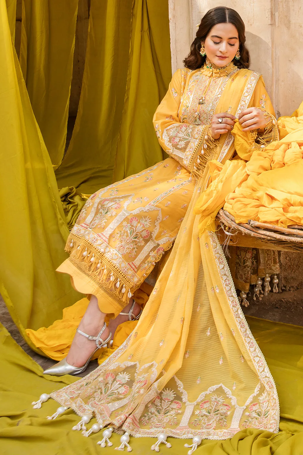 Sahiba | Afrozeh Shabnami Festive Lawn Collection 2022 | Unstitched Embroidered Lawn Suits