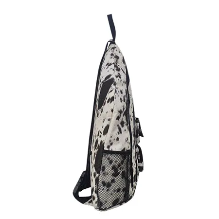 !SALE! Black Cowhide NGIL Sling Backpack