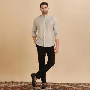 Sandstone  Plain Light Fawn Shirt