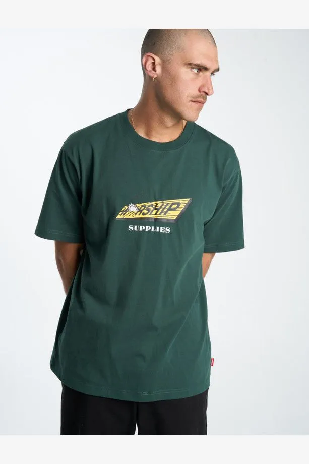 SAWNOFF TEE - PINE NEEDLE