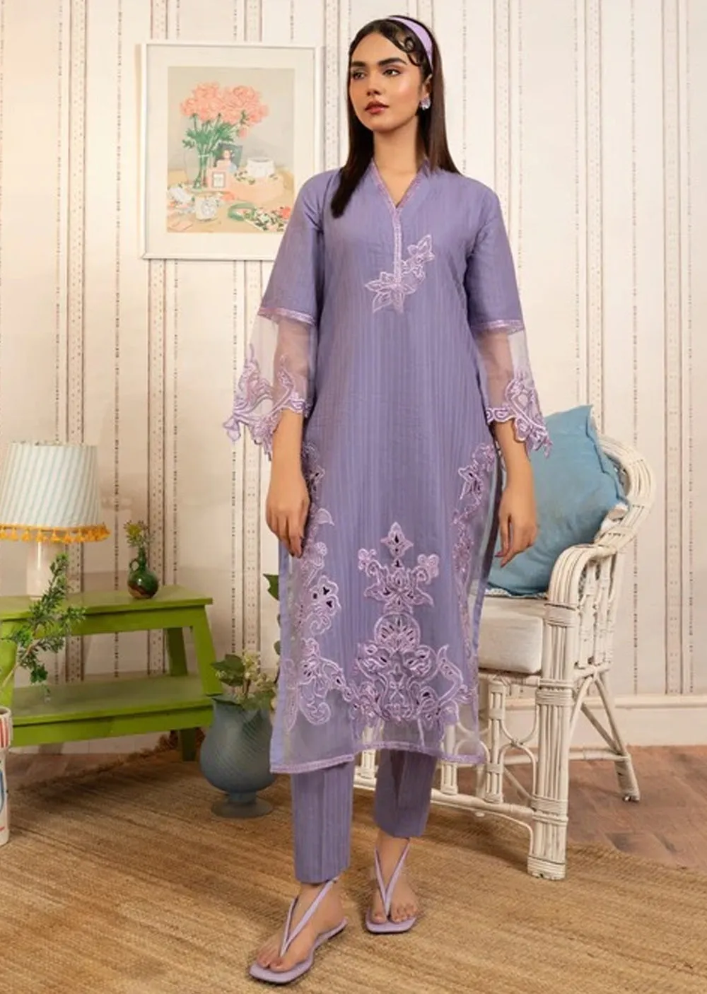 SBMT-11 - Estilo Purple - Readymade - 2 Piece Sahiba by Mirza Suit 2025