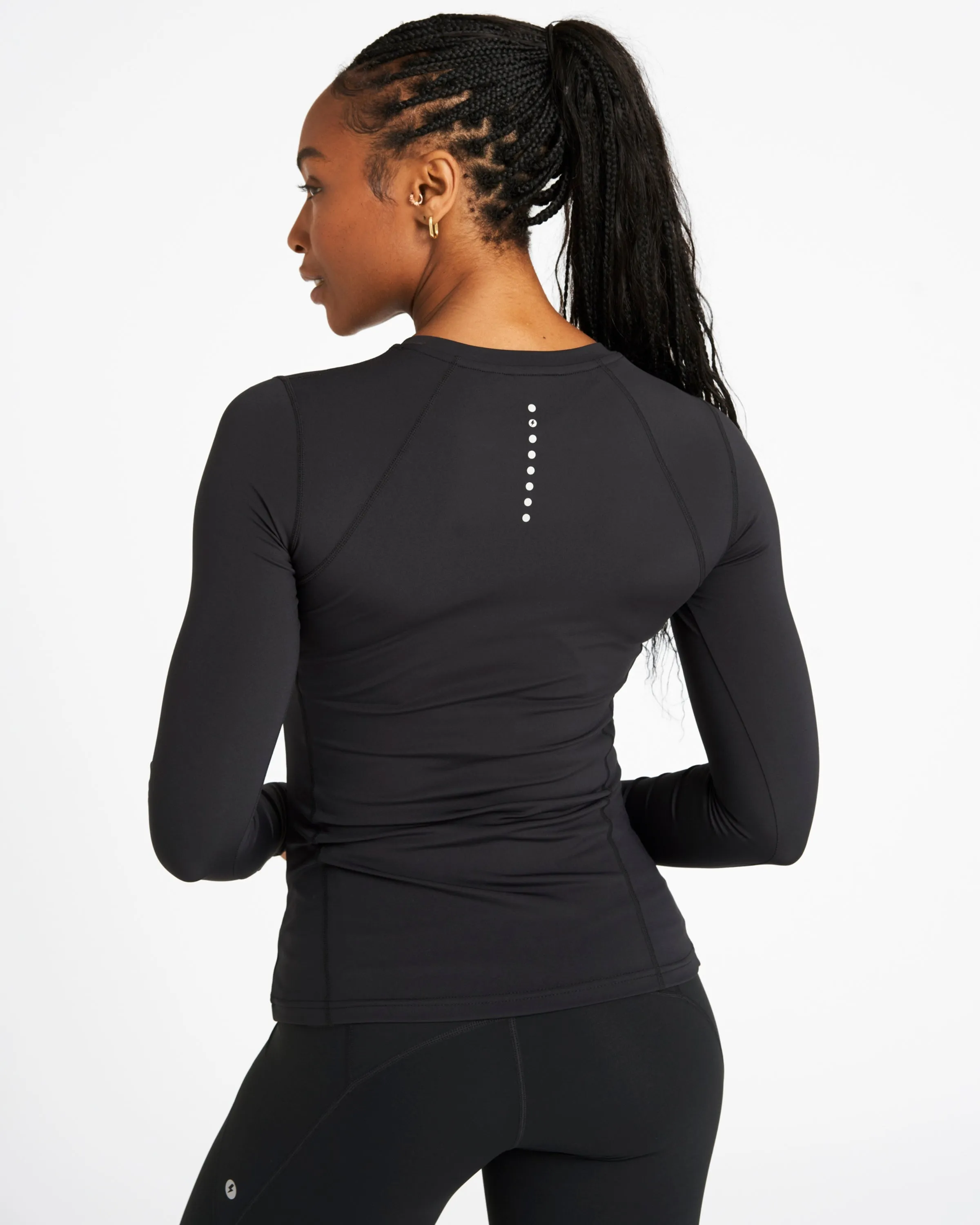 Sculpt Perform Long Sleeve Top Black