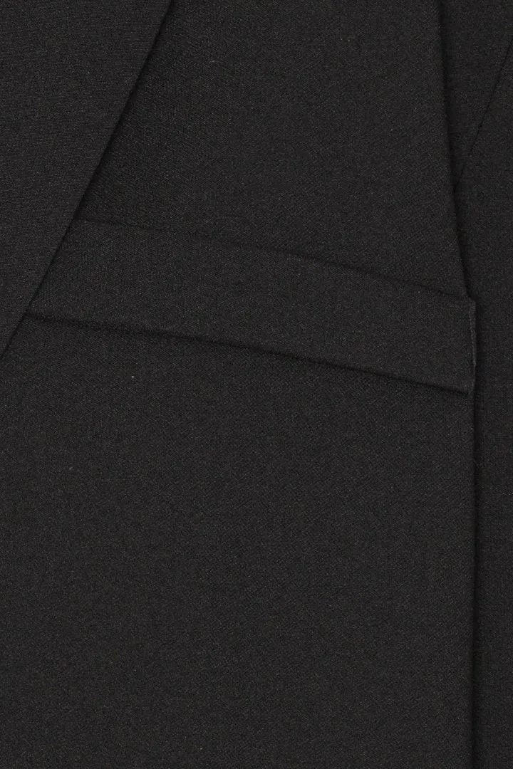 SelmaIC Cropped Blazer - Sort