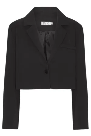 SelmaIC Cropped Blazer - Sort