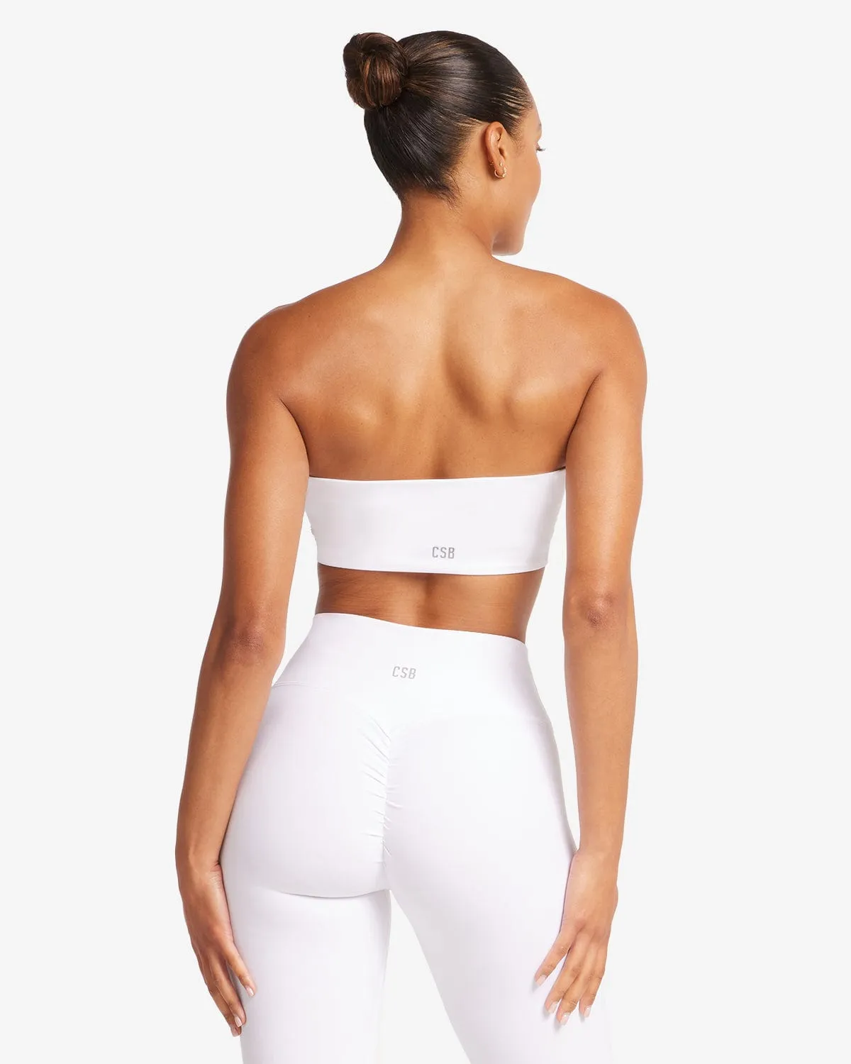 Serenity Arya Bandeau | White