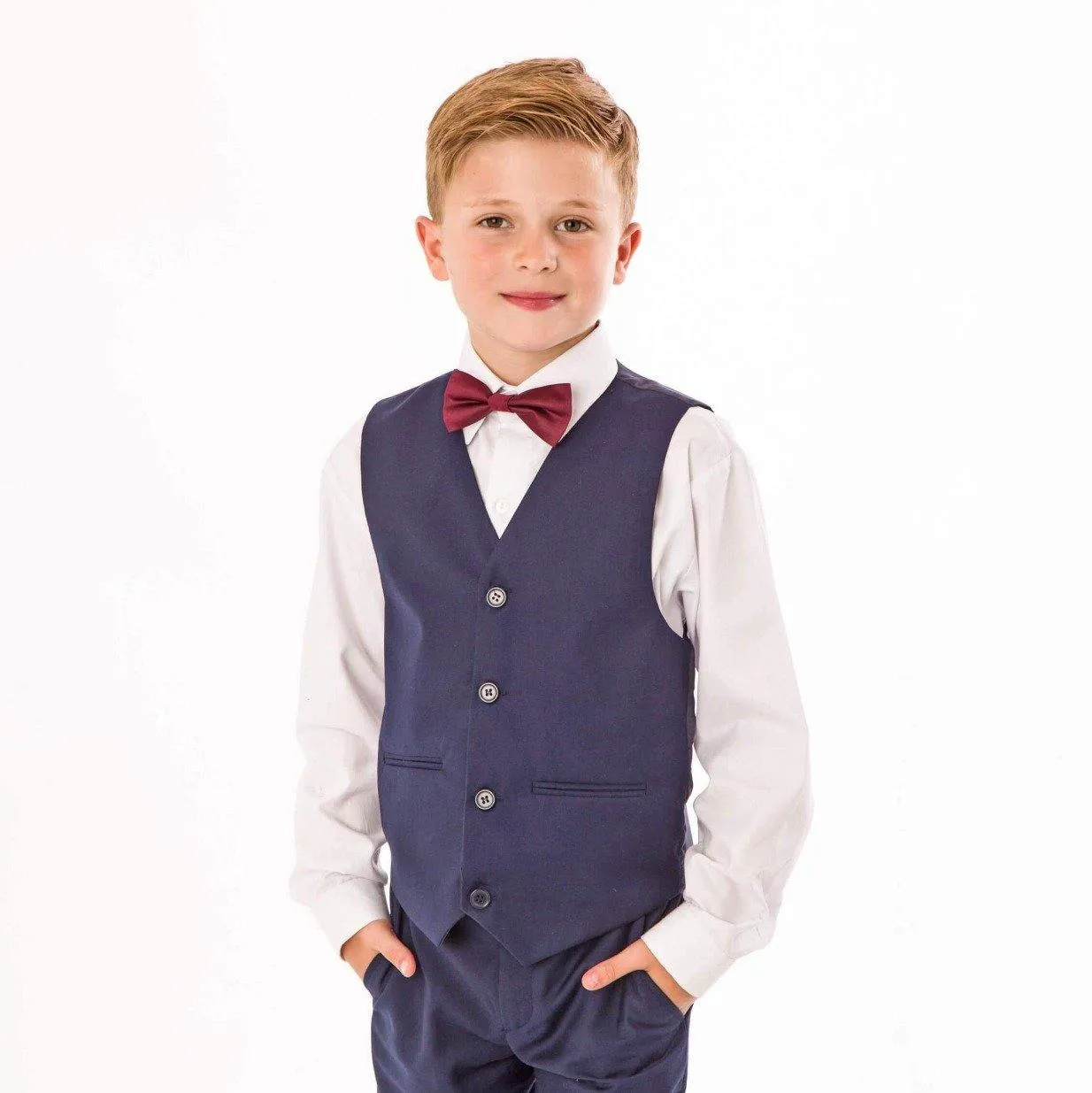 Shelby - Navy Shorts Suit