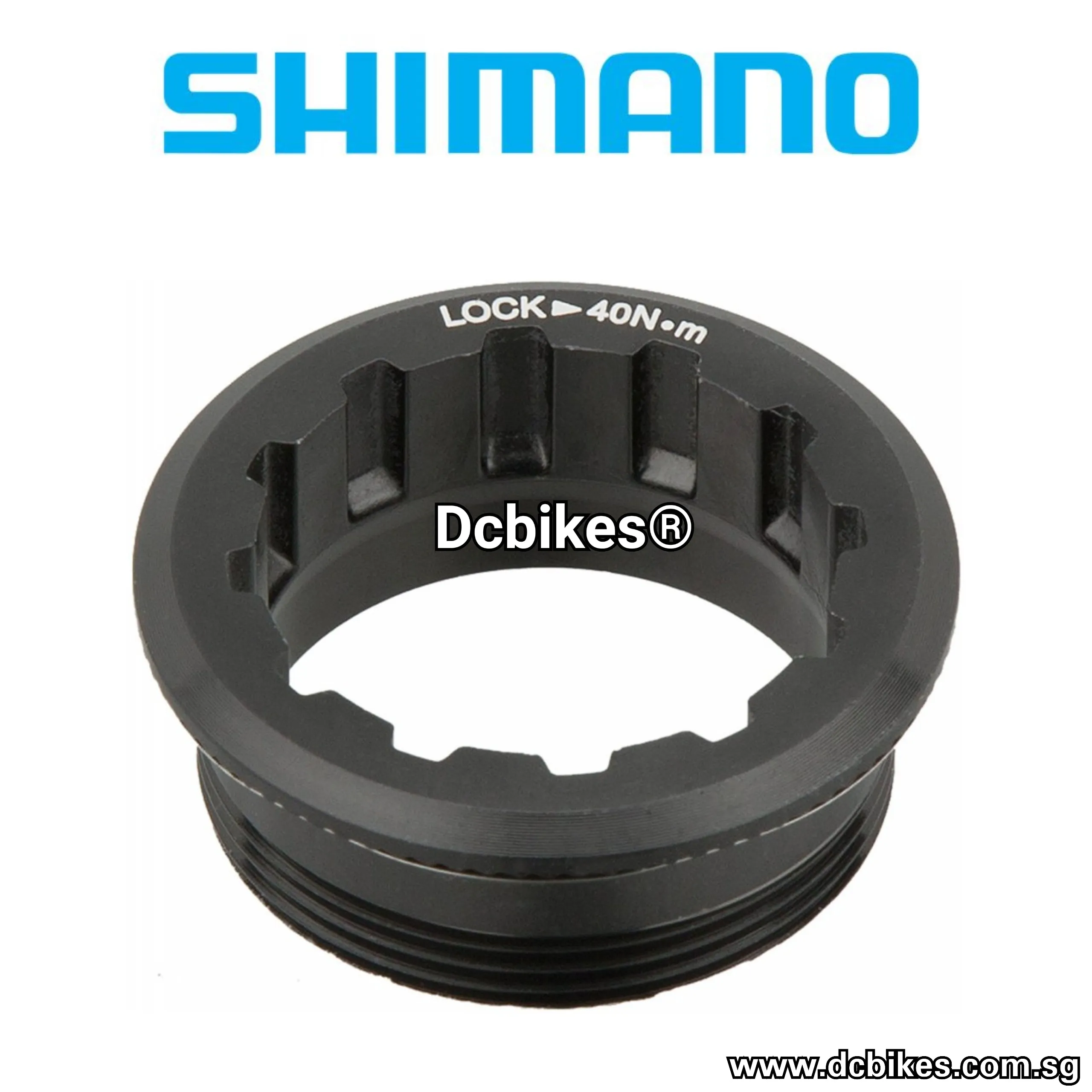 Shimano 12 Speed Micro Spline Lock Ring For XTR M9100 XT M8100 SLX M7100 Deore M6100