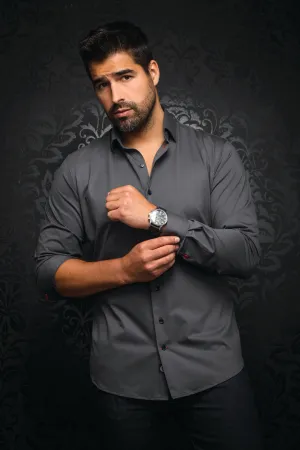 Shirt Alexander Dark Grey Made in Canada 🇨🇦