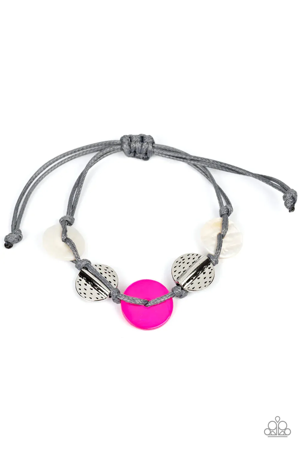 Shore Up - Pink Bracelet - Paparazzi Accessories