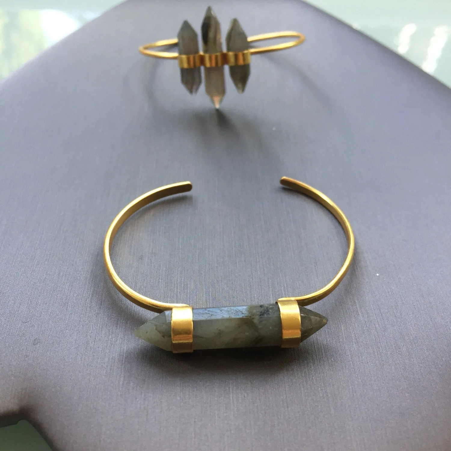 Side Crystal Cuff