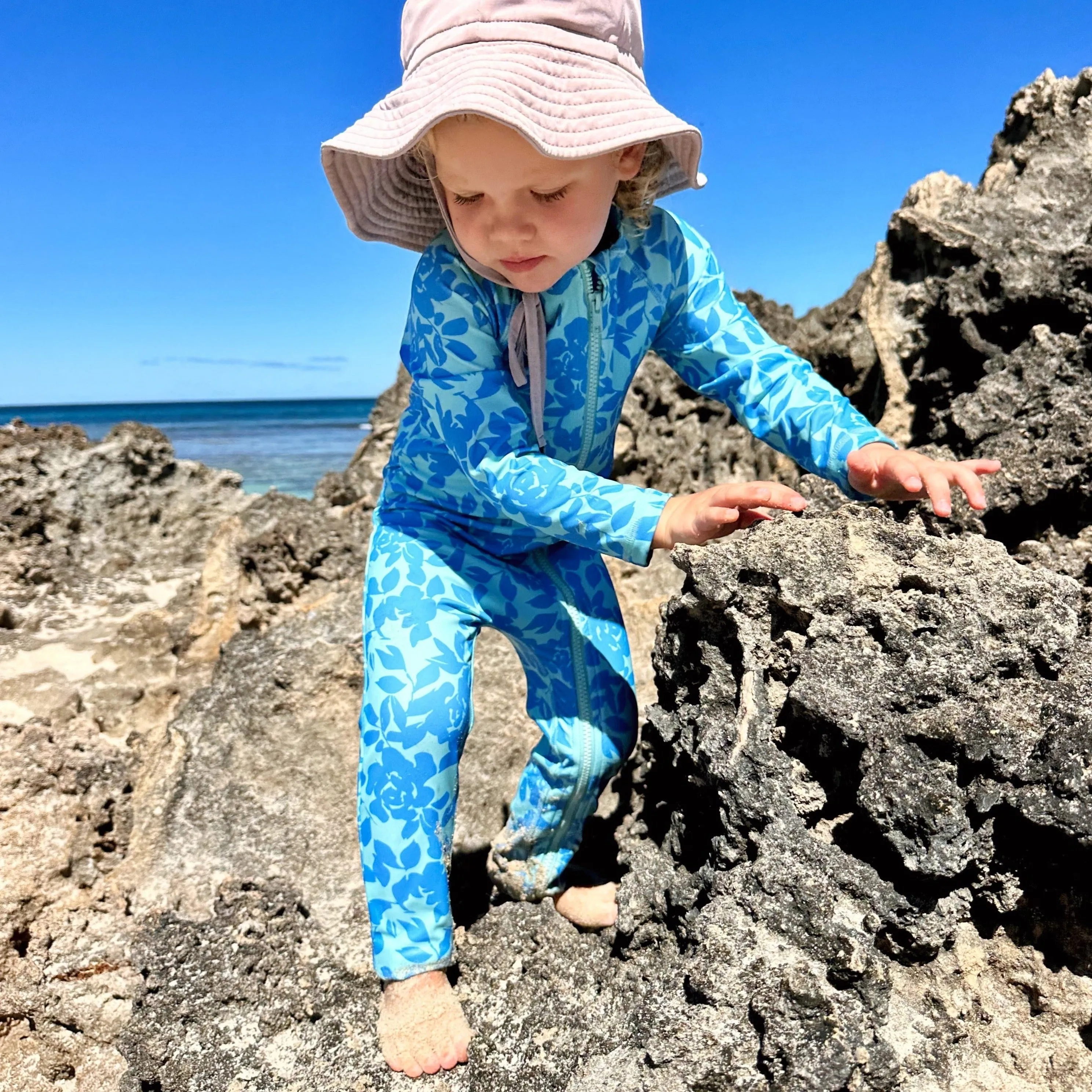 SIDNEY LONG LEG KIDS SUIT - EVERYTHING'S SALTY