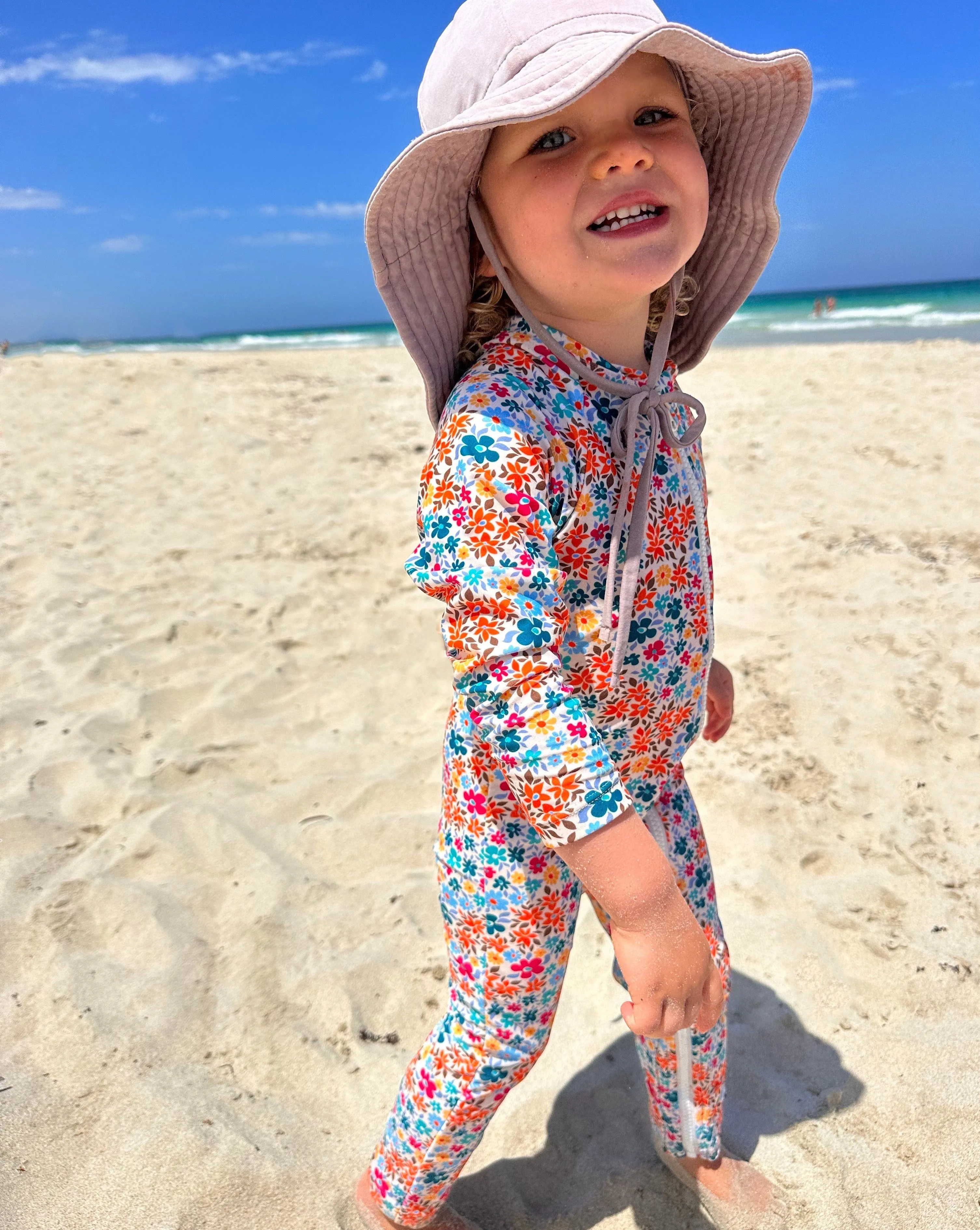 SIDNEY LONG LEG SUIT - POSY
