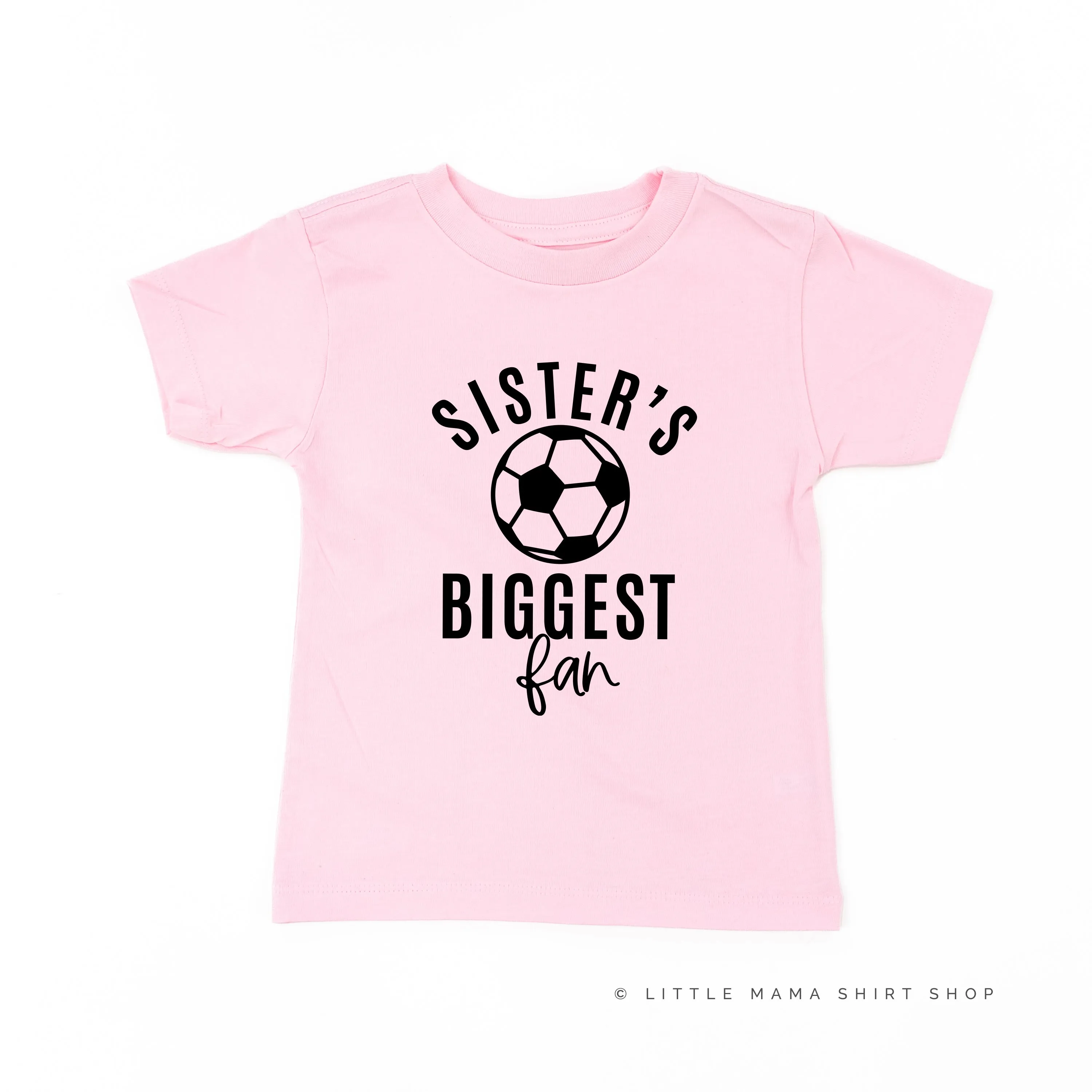 Sister's Biggest Fan - (Soccer) - Short Sleeve Child Shirt