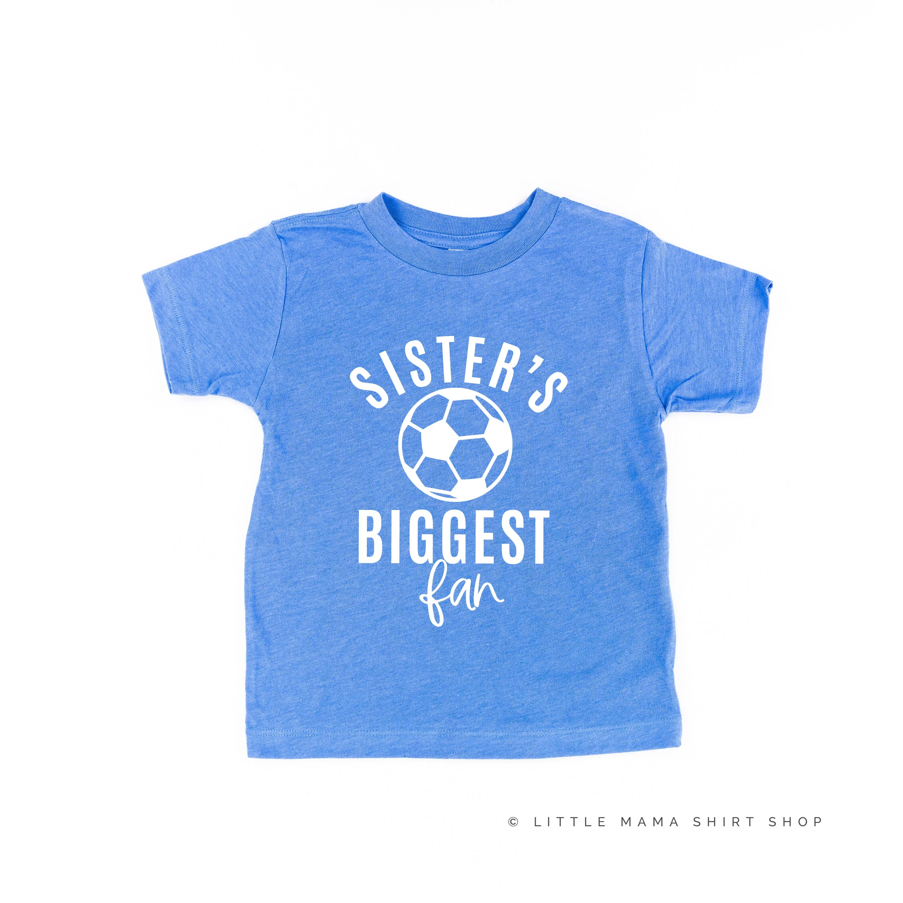 Sister's Biggest Fan - (Soccer) - Short Sleeve Child Shirt