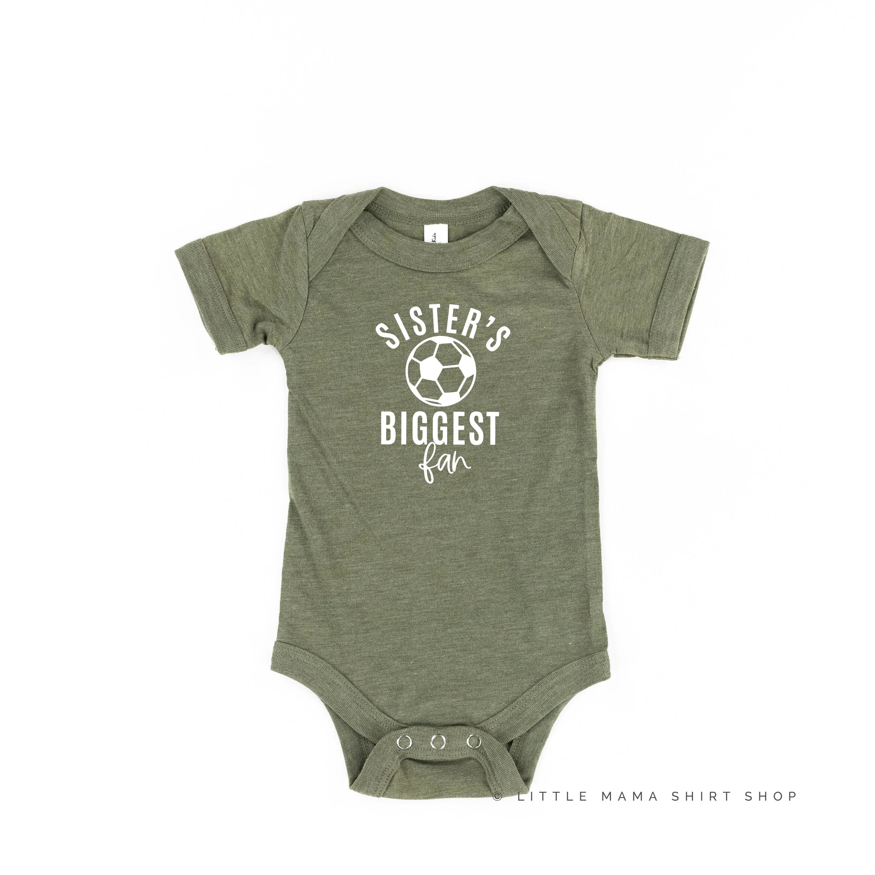 Sister's Biggest Fan - (Soccer) - Short Sleeve Child Shirt