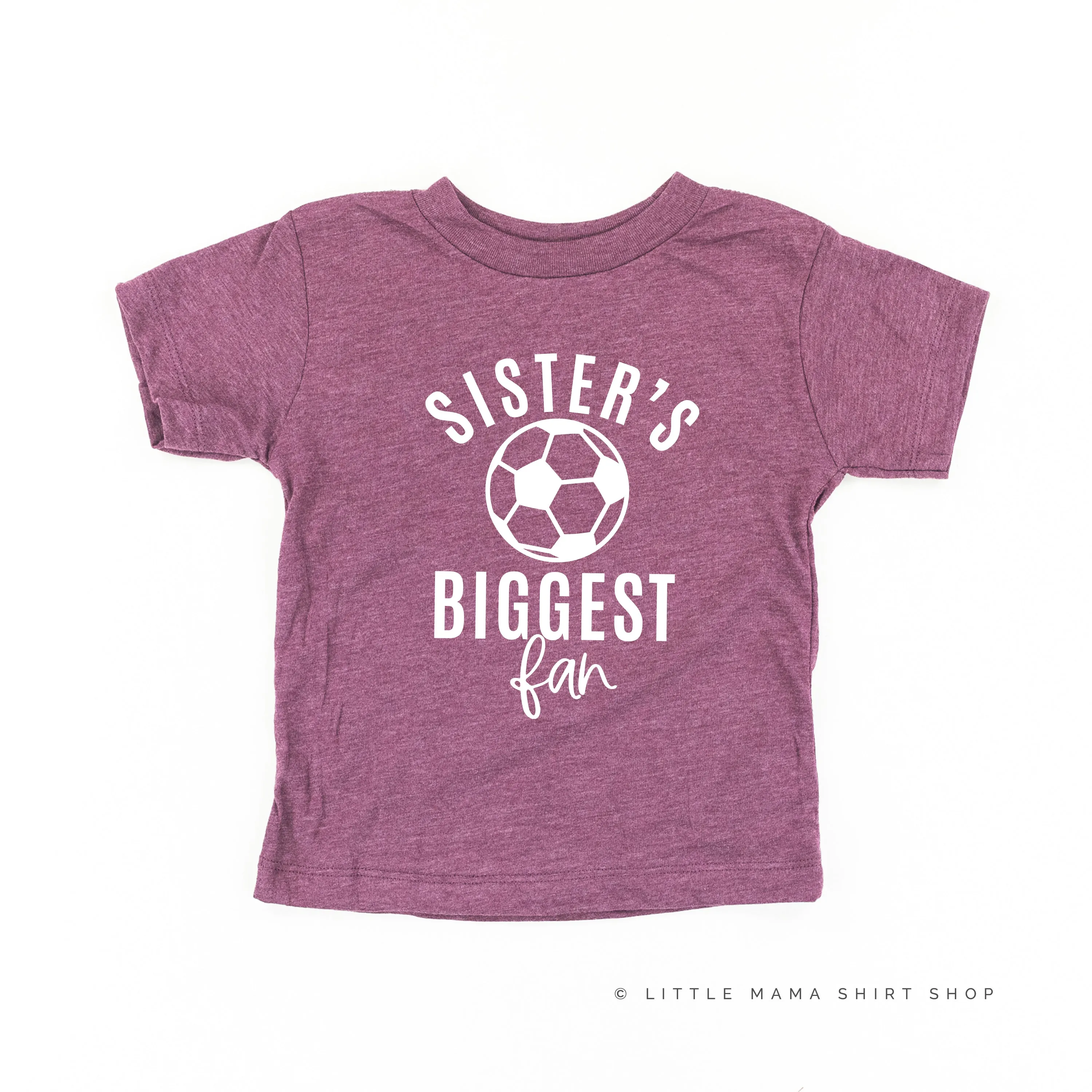 Sister's Biggest Fan - (Soccer) - Short Sleeve Child Shirt