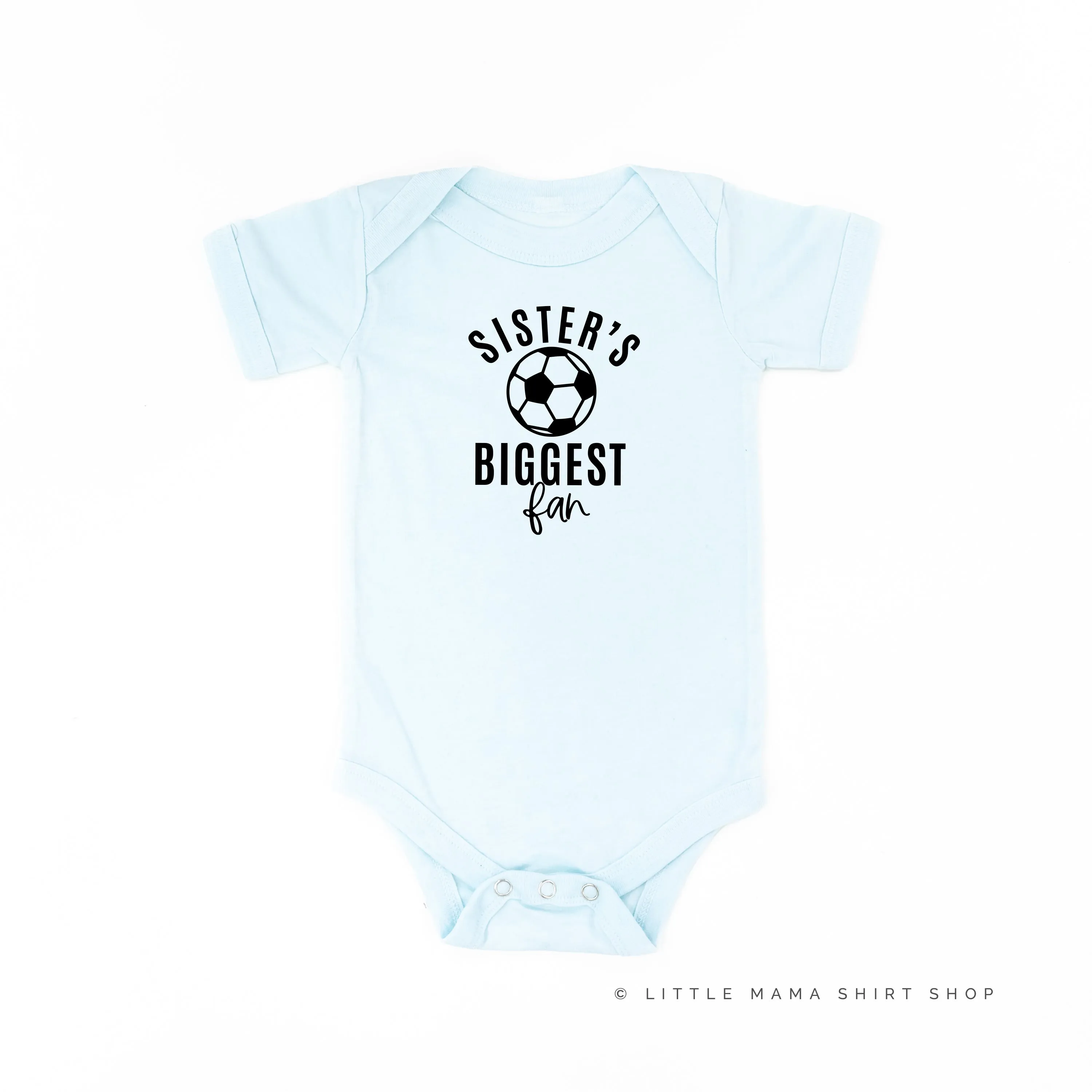 Sister's Biggest Fan - (Soccer) - Short Sleeve Child Shirt
