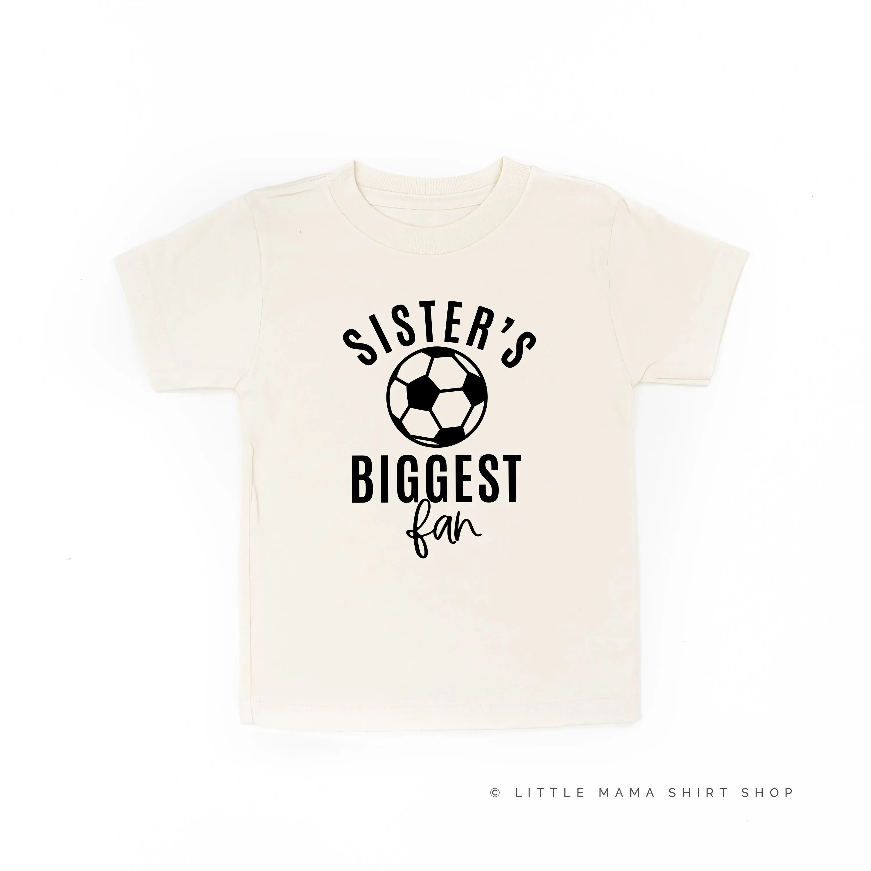 Sister's Biggest Fan - (Soccer) - Short Sleeve Child Shirt